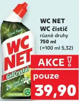 Kaufland WC NET WC čistič nabídka