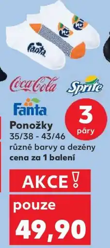 Kaufland Ponožky nabídka