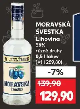 Kaufland Moravská švestka nabídka