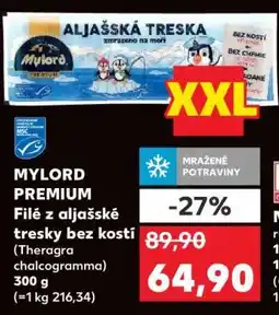 Kaufland MYLORD PREMIUM Filet z aljašské tresky bez kostí nabídka