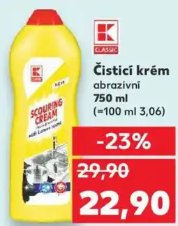 Kaufland Čisticí krém nabídka