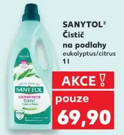 Kaufland SANYTOL² Čistič na podlahy nabídka