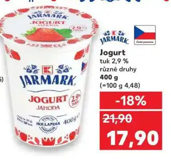 Kaufland Jarmark Jogurt nabídka
