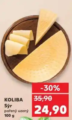 Kaufland KOLIBA Sýr pařený uzený 100 g nabídka