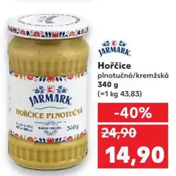 Kaufland Hořčice plnotučná/ kremžská nabídka