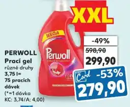 Kaufland PERWOLL Prací gel nabídka