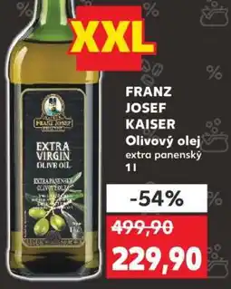 Kaufland FRANZ JOSEF KAISER Olivový olej extra panenský 1l nabídka