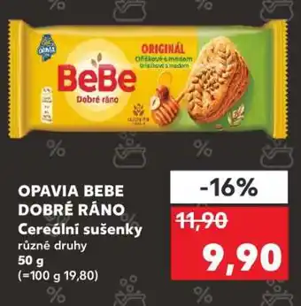 Kaufland OPAVIA BeBe Dobré ráno nabídka
