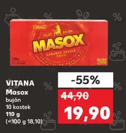 Kaufland Vitana Masox bujón nabídka