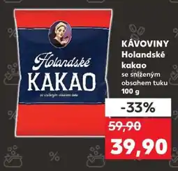 Kaufland Holandské kakao nabídka