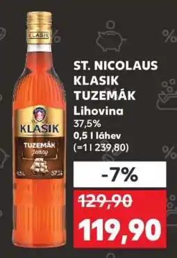 Kaufland ST. NICOLAUS KLASIK TUZEMÁK nabídka