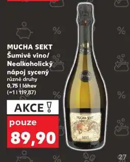 Kaufland Mucha sekt nabídka