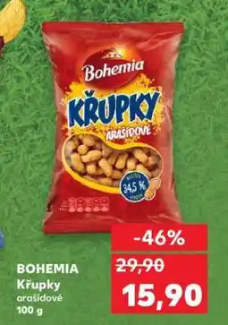 Kaufland Bohemia Křupky arašídové 100 g nabídka