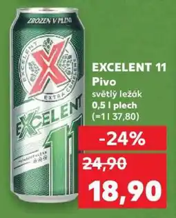 Kaufland EXCELENT 11 Pivo nabídka