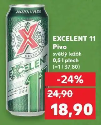 Kaufland EXCELENT 11 Pivo nabídka