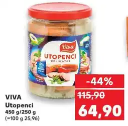 Kaufland Viva Utopenec nabídka