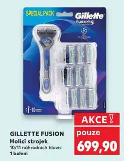 Kaufland Gillette Fusion nabídka
