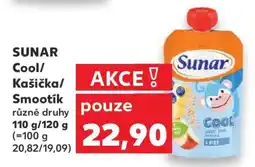 Kaufland SUNAR Cool/Kašička/Smoothie nabídka