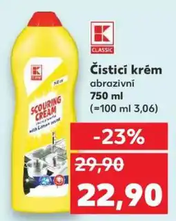 Kaufland Čisticí krém abrazivní nabídka