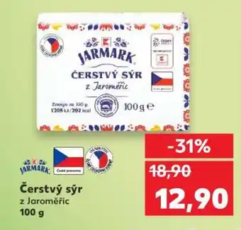 Kaufland Čerstvý sýr z Jaroměřic 100 g nabídka