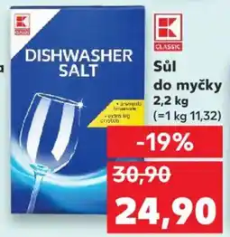 Kaufland Sůl do myčky nabídka