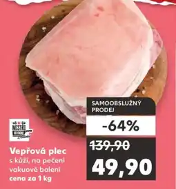 Kaufland Vepřová plec nabídka