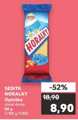 Kaufland SEDITA HORALKY Oplatka nabídka