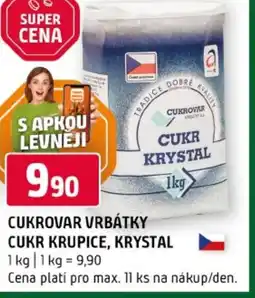Terno Cukr krystal cukr krupice, krystal nabídka