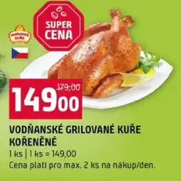Terno Vodňanské grilované kuře kořeněné nabídka