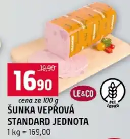 Terno Šunka vepřová standard jednota nabídka