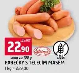 Terno Párečky s telecím masem nabídka