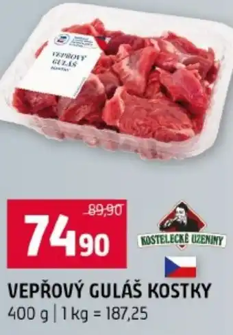 Terno Vepřový guláš kostky nabídka