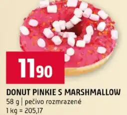 Terno Donut pinkie s marshmallow nabídka