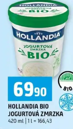 Terno Hollandia bio jogurtová zmrzka nabídka