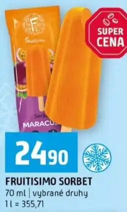 Terno Fruitisimo sorbet nabídka