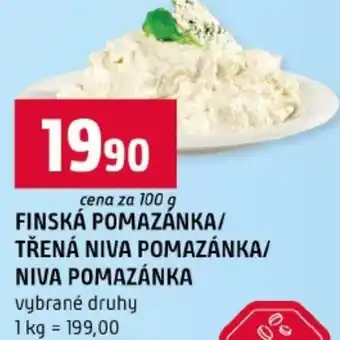 Terno Finská pomazánka/ třená niva pomazánka/ niva pomazánka nabídka