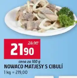 Terno Nowaco matjesy s cibulí nabídka