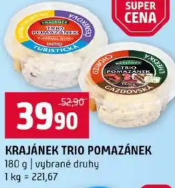 Terno Krajánek trio pomazánek nabídka