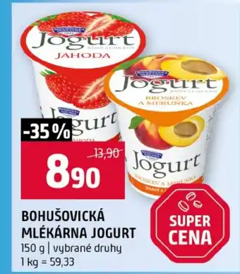 Terno Bohušovická mlékárna jogurt nabídka