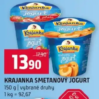 Terno Krajanka smetanový jogurt nabídka