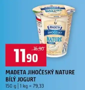 Terno Madeta jihočeský nature bílý jogurt nabídka