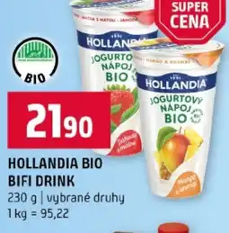 Terno Hollandia bio bifi drink nabídka