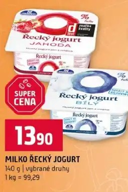 Terno Milko řecký jogurt nabídka