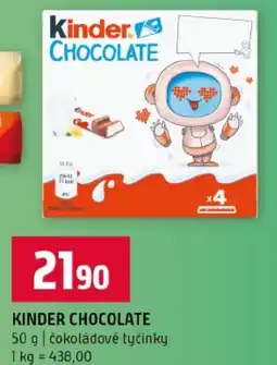 Terno Kinder chocolate nabídka
