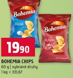 Terno Bohemia chips nabídka