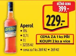 Albert Aperol nabídka