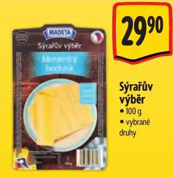 Albert Madeta Sýrařův výběr nabídka
