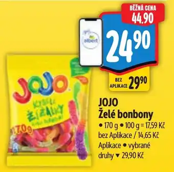 Albert JOJO Želé bonbony nabídka