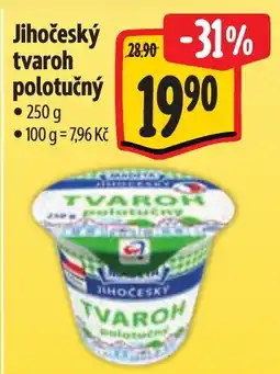 Albert Madeta Jihočeský tvaroh polotučný nabídka