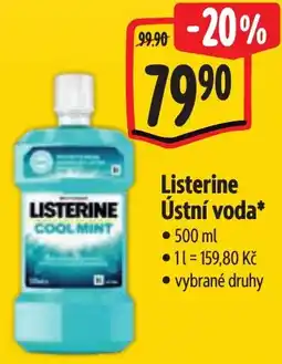 Albert Listerine Ústní voda nabídka